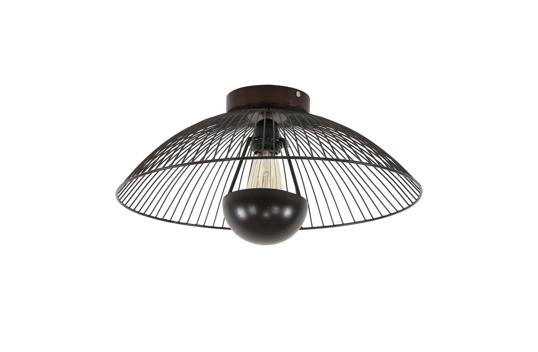 Plafondlamp spot down| Antiek koper finish