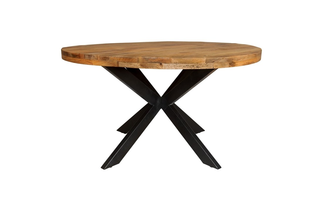 Eetkamertafel Denver | Rond | Mangohout | 110 cm