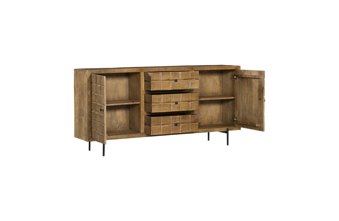 Dressoir Brandy | 160 cm | 2 deuren 3 lades