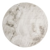 Vloerkeed Zena rond - grey