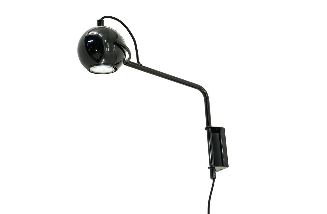 Wandlamp Camera - black