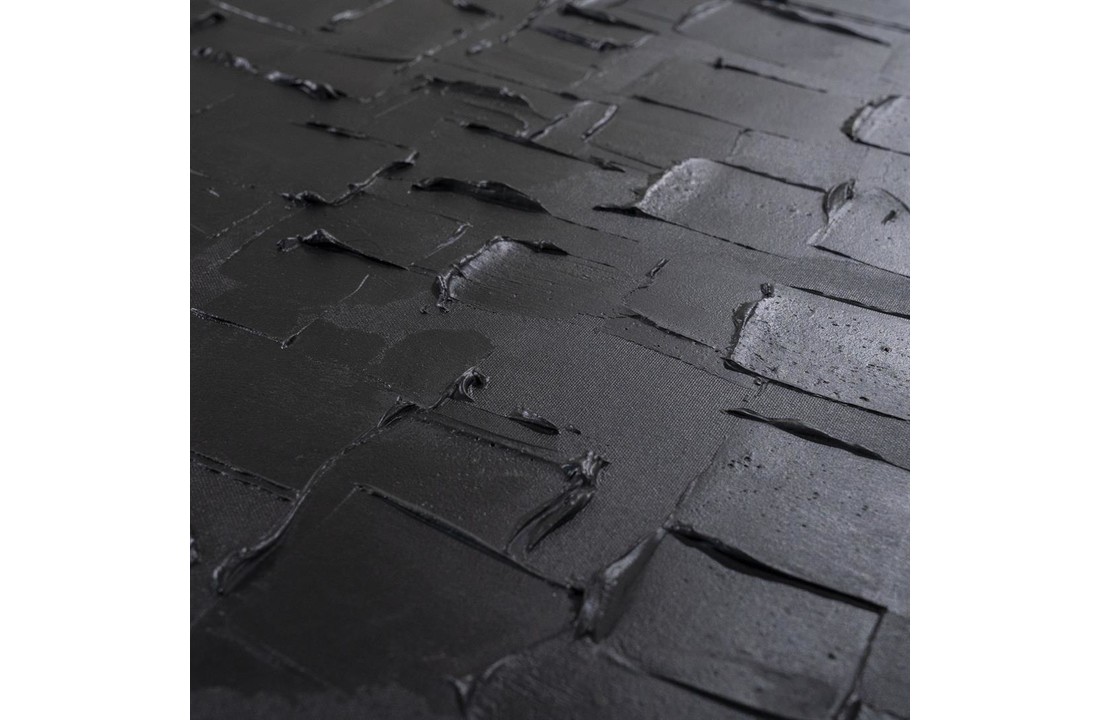 Wandpaneel Mud 90x90 - black