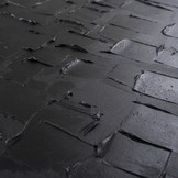 Wandpaneel Mud 90x90 - black