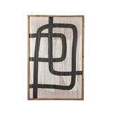 Wandpaneel Yoko small - black