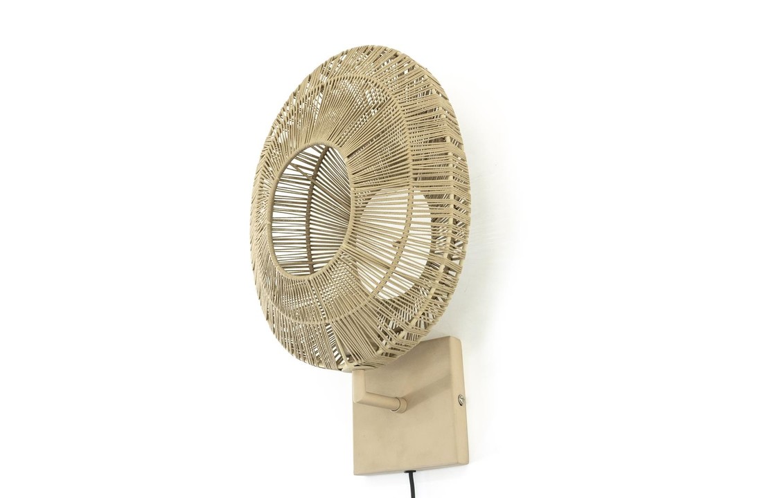 Wandlamp Ovo - natural
