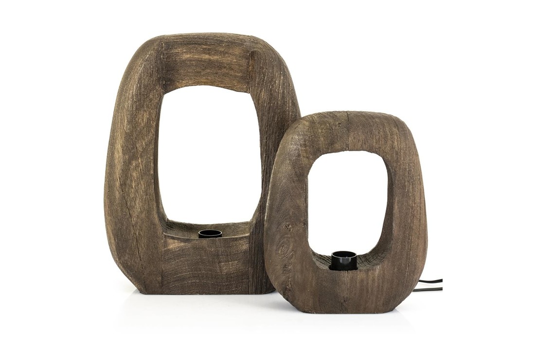 Tafellamp Gibs large - brown