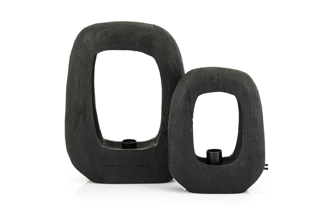 Tafellamp Gibs large - black