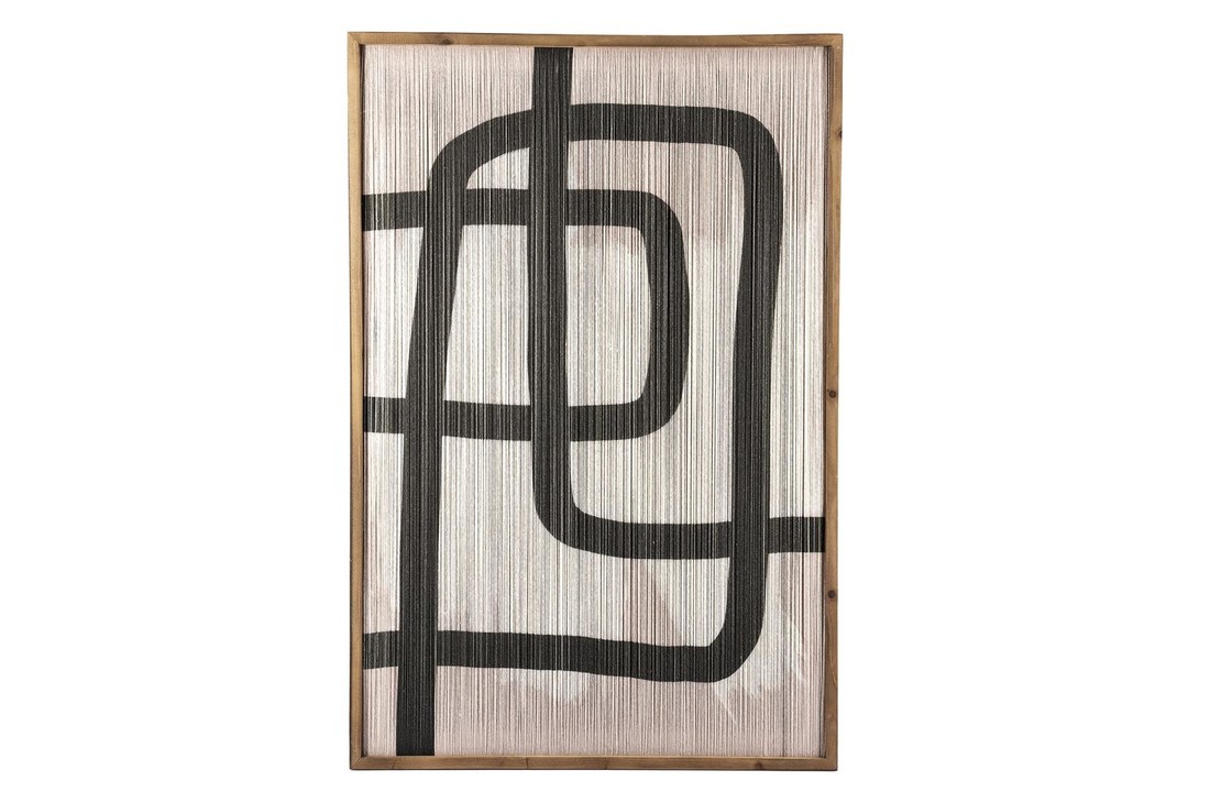 Wandpaneel Yoko large - black