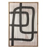 Wandpaneel Yoko large - black