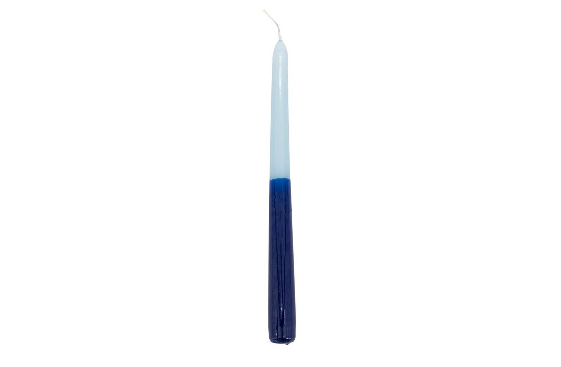 Kaarsen Dippy - blue (set van 4)