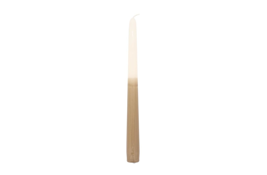 Kaarsen Dippy - beige (set van 4)