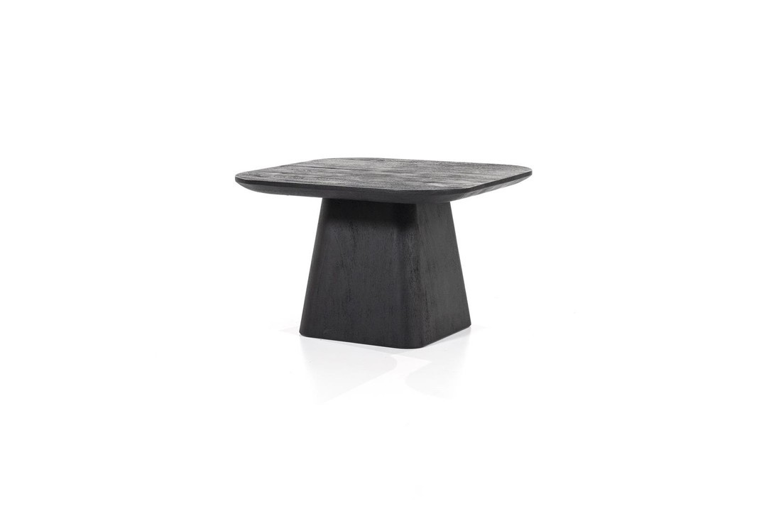 Bijzettafel Aron vierkant 60x60 - zwart