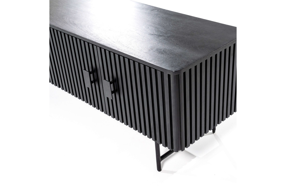 TV meubel Remi 6-drs. - zwart