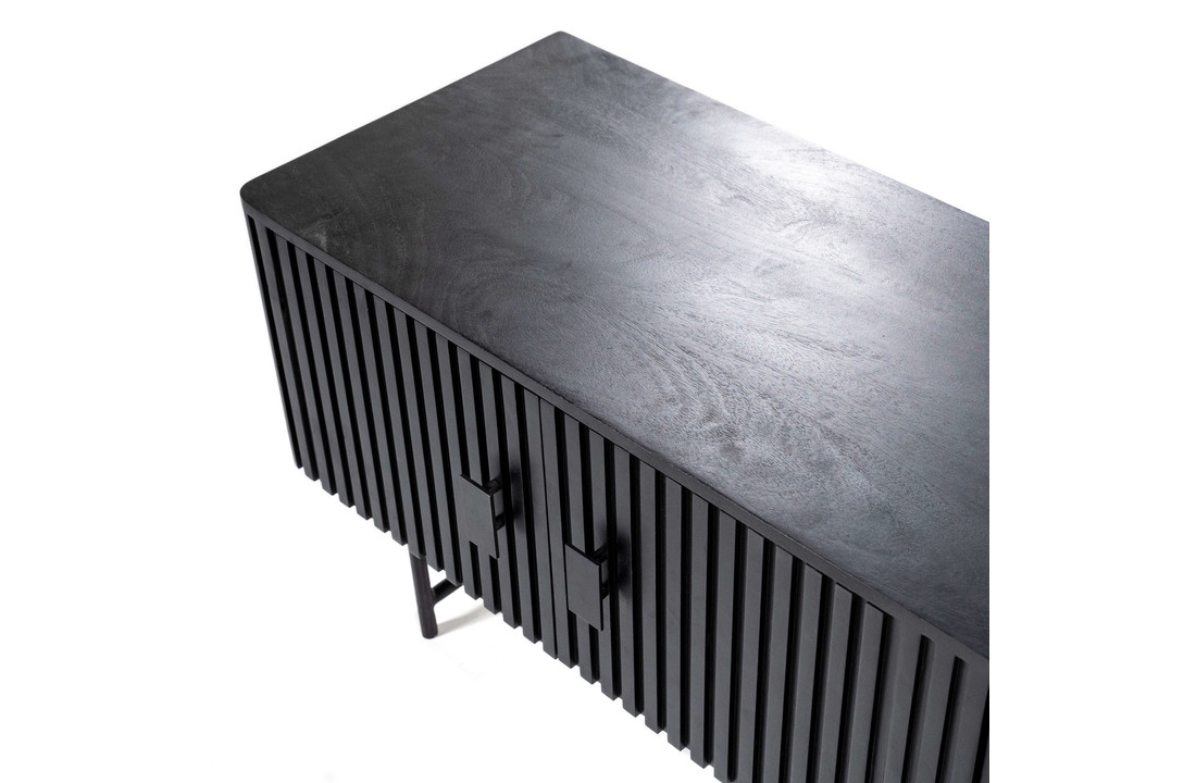 TV meubel Remi 6-drs. - zwart