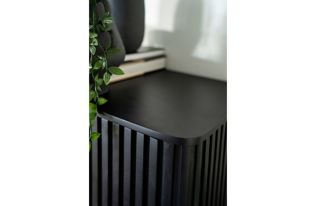 TV meubel Remi 6-drs. - zwart