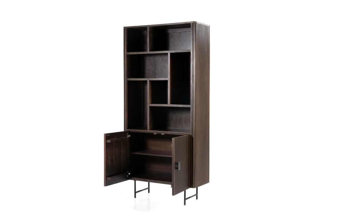 Boekenkast Remi - bruin