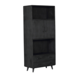 Boekenkast Omaha Black | 90 cm