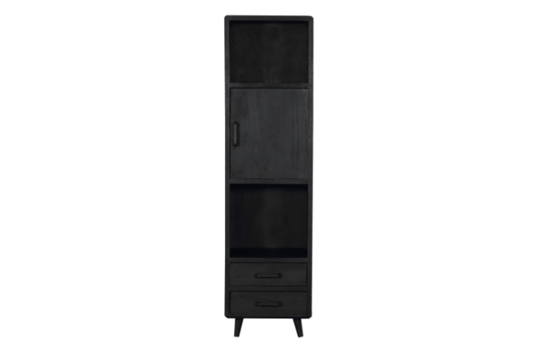Boekenkast Omaha Black | 55 cm