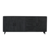 Dressoir Omaha Black | 220 cm