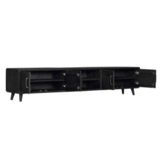 Tv meubel Omaha Black | 240 cm