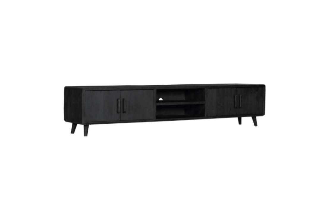 Tv meubel Omaha Black | 240 cm