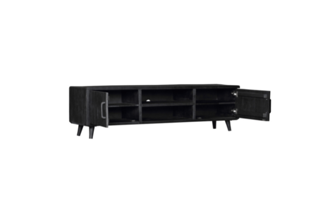 Tv meubel Omaha Black | 180 cm
