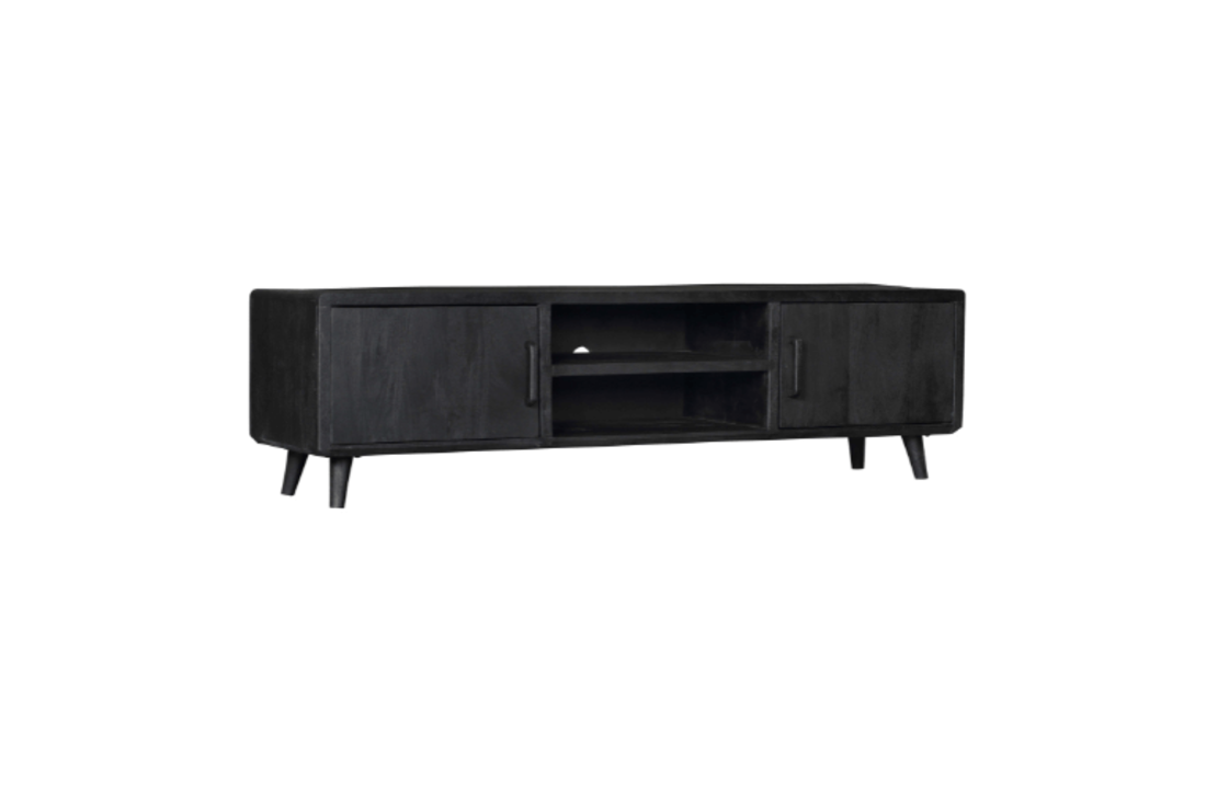 Tv meubel Omaha Black | 180 cm