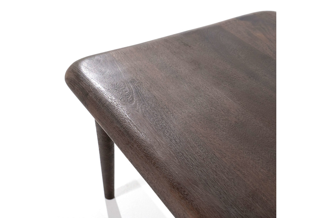Salontafel set Jiska 130x60 / 90x45 - bruin