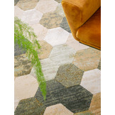 Vloerkleed Ayden | groen | rond | 200 cm