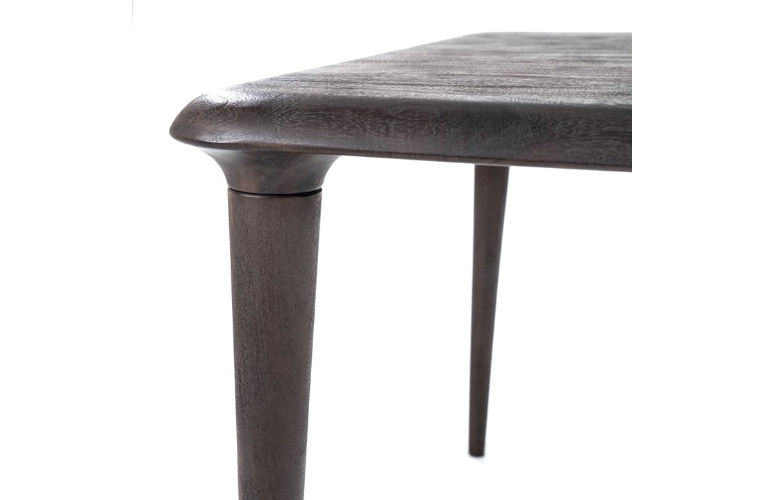 Eettafel Jiska 140x140 - bruin