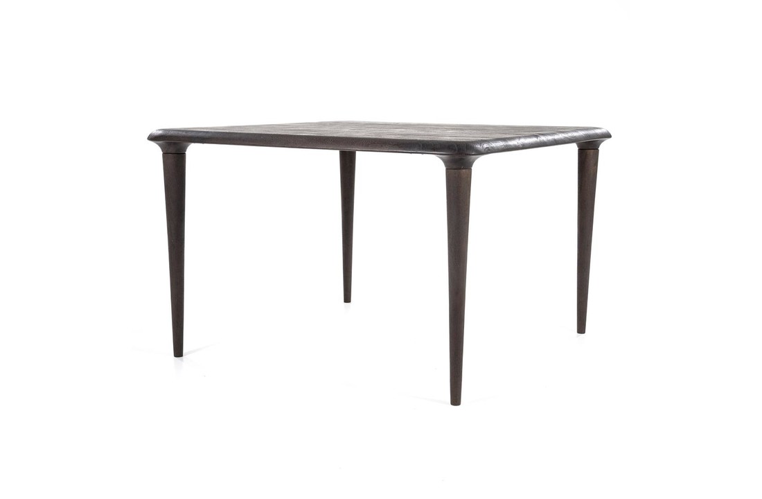 Eettafel Jiska 140x140 - bruin
