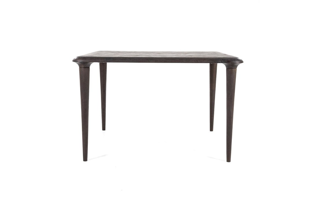 Eettafel Jiska 140x140 - bruin