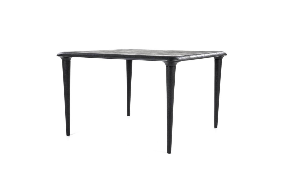Eettafel Jiska 140x140 - zwart