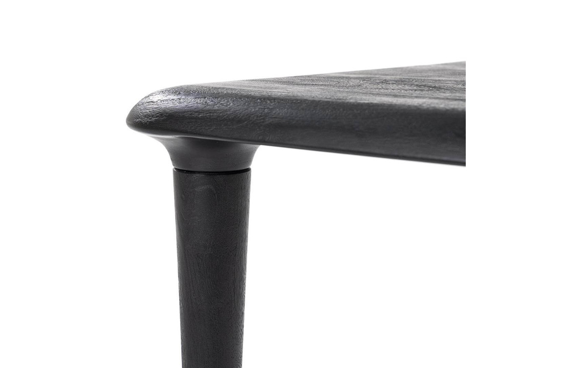 Eettafel Jiska 140x140 - zwart