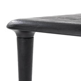 Eettafel Jiska 140x140 - zwart