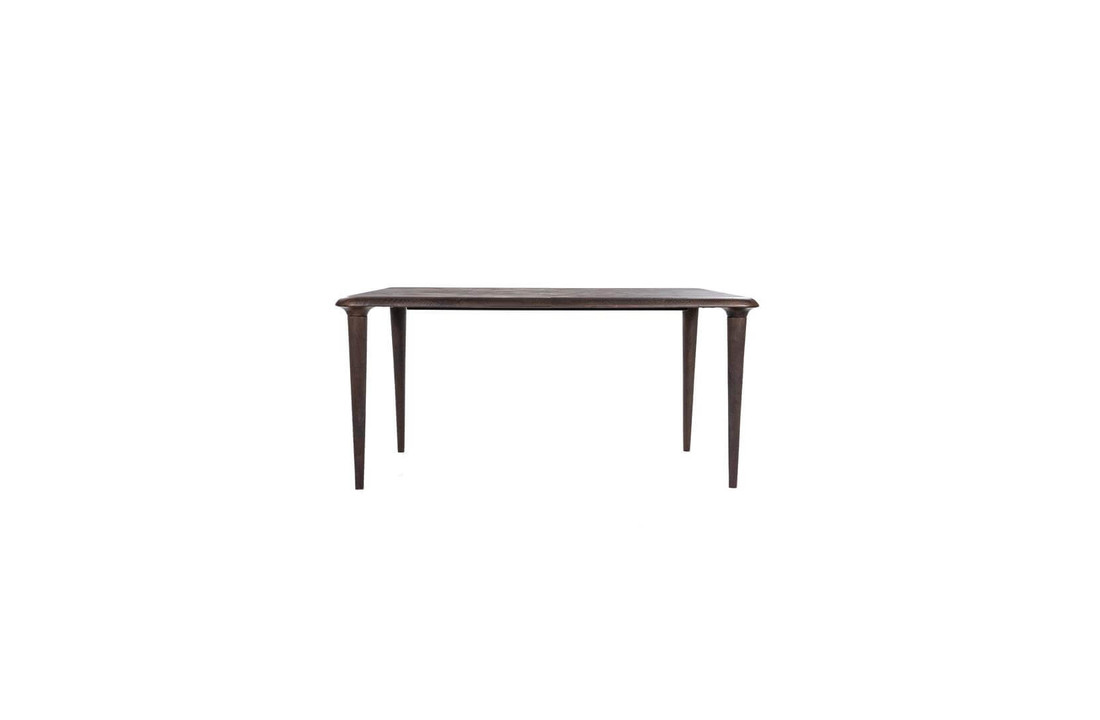 Eettafel Jiska 200x100 - bruin