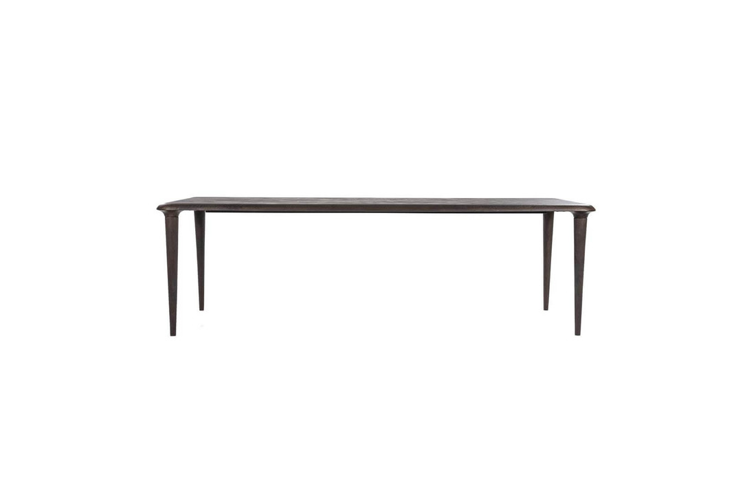 Eettafel Jiska 300x100 - bruin