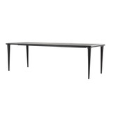 Eettafel Jiska 300x100 - zwart