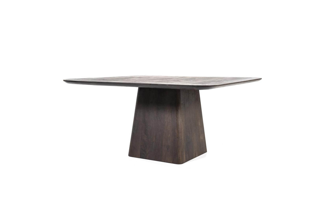 Eettafel Aron vierkant 150 bruin