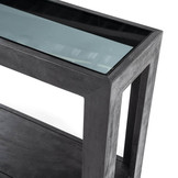 Sidetable Liam 120x35x75 - zwart