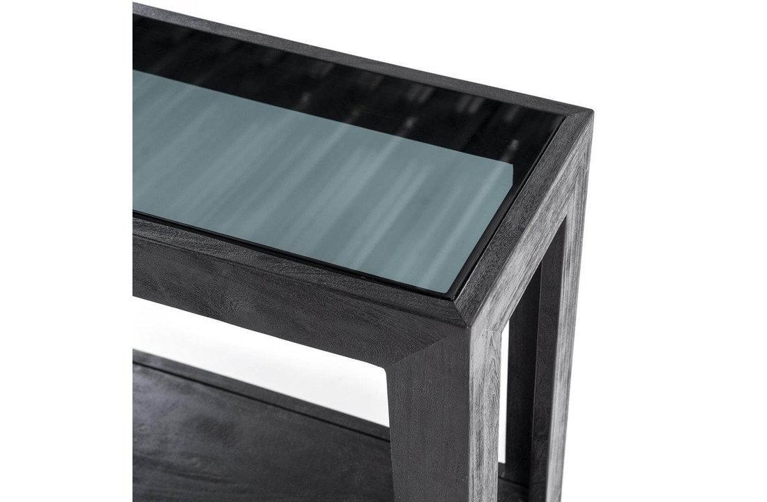 Sidetable Liam 120x35x75 - zwart