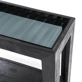 Sidetable Liam 120x35x75 - zwart