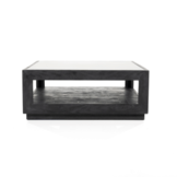 Salontafel Liam 95x95 - zwart