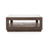 Salontafel Liam 95x95 - bruin