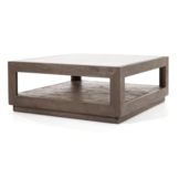 Salontafel Liam 95x95 - bruin