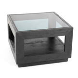 Salontafel Liam 60x60 - zwart