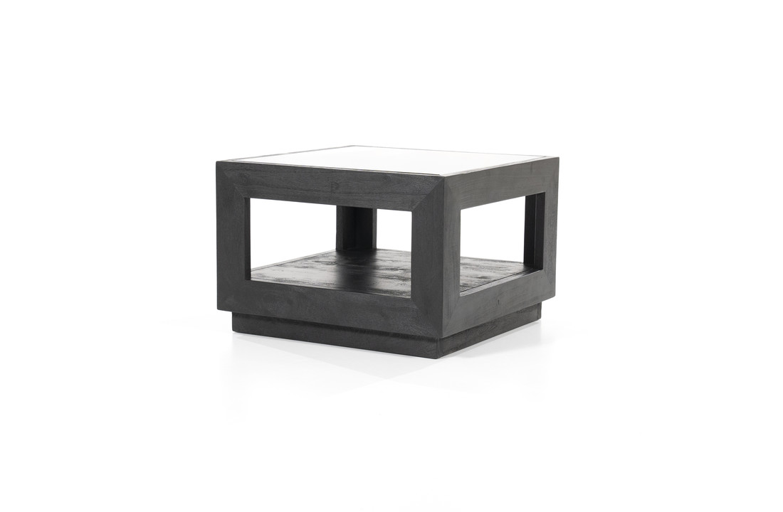 Salontafel Liam 60x60 - zwart
