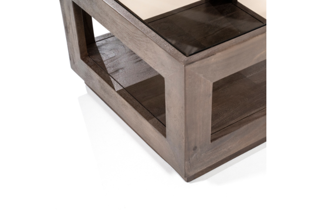 Salontafel Liam 60x60 - bruin