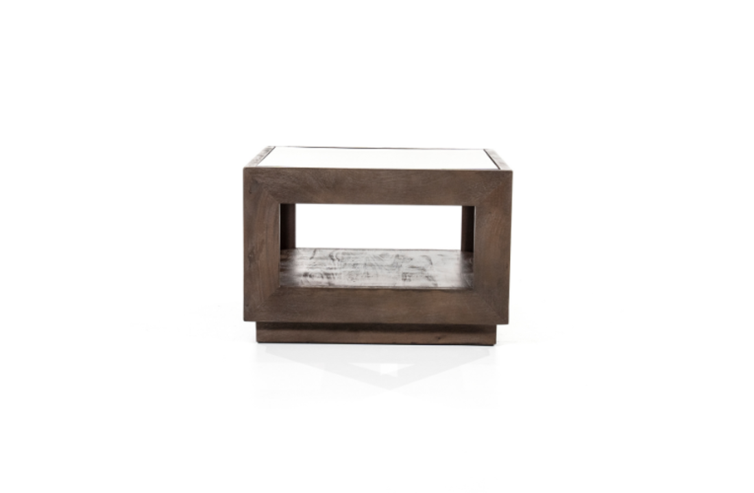 Salontafel Liam 60x60 - bruin