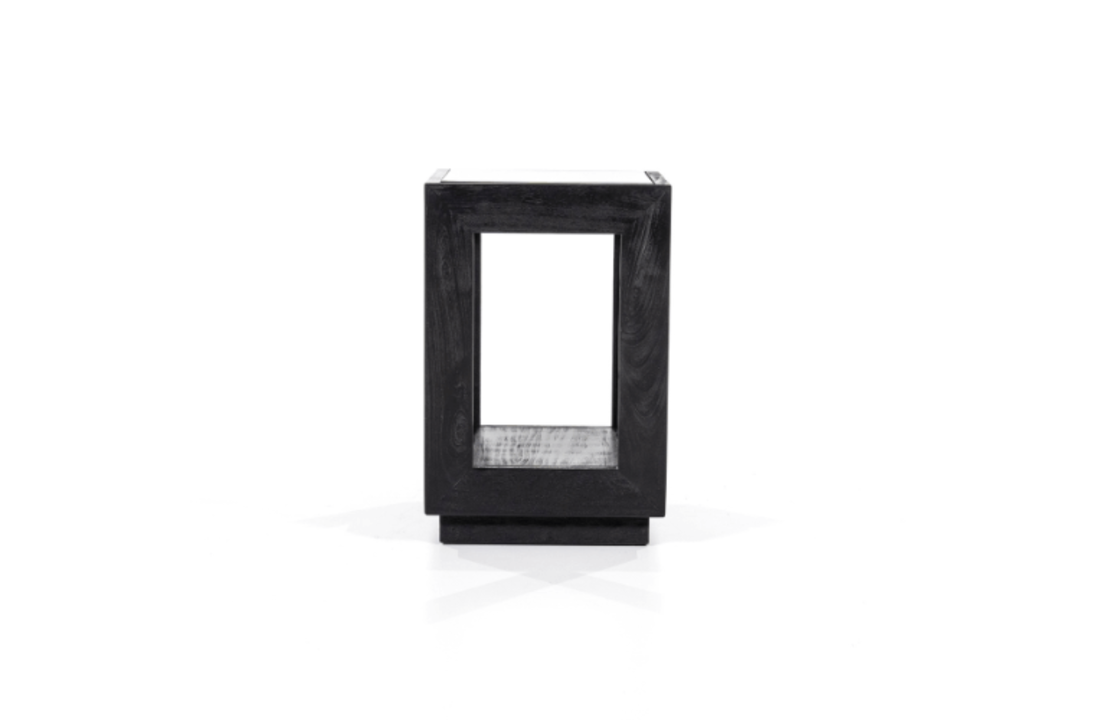 Bijzettafel Liam 40x40x60 - zwart